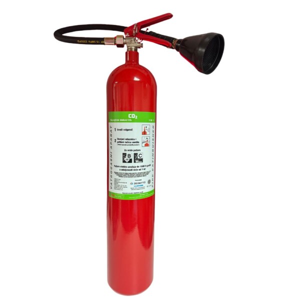 Vatrogasni aparat A CO2(5)-5kg