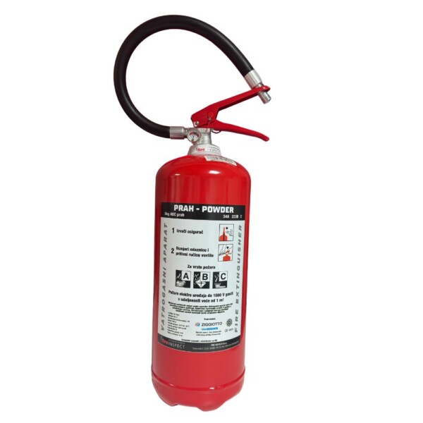 Vatrogasni aparat AP6-6kg prah